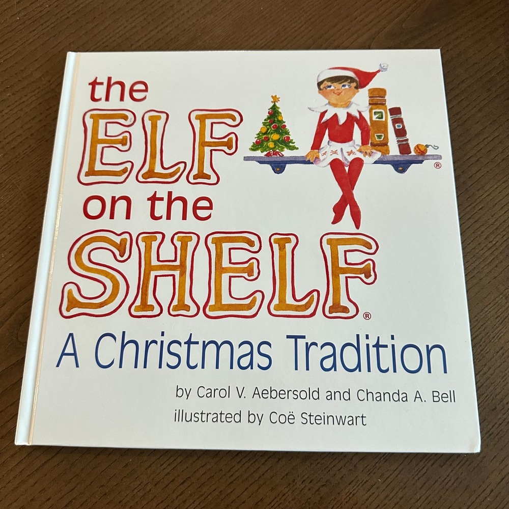 The Elf on the Shelf A Christmas Tradition Hardcover Book NO DOLL